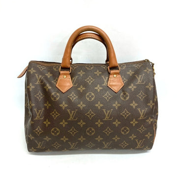 LOUIS VUITTON ルイヴィトン モノグラム スピーディ30 USA製 TALONジップ ハンドバッグ ブラウン 瑞穂店