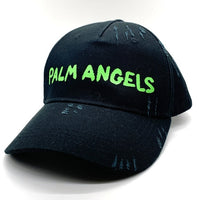 Palm Angels パームエンジェルス CAPPELLO BASEBALL CAP カッペッロ ベースボールキャップ ブラック グリーン PMLB094S24FAB001 福生店