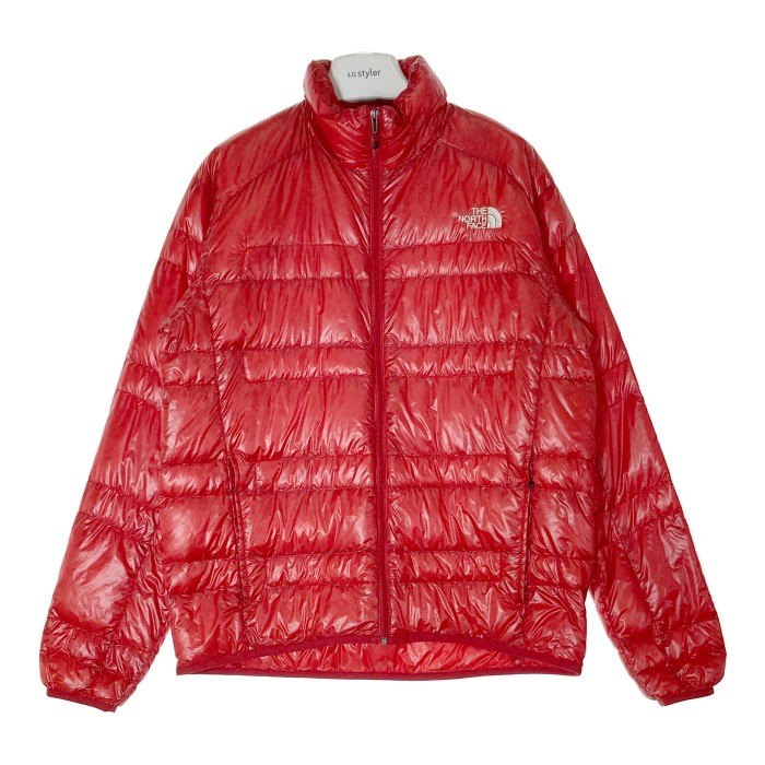 THE NORTH FACE ノースフェイス ND18174 LIGHT HEAT JACKET ライト ヒート ダウン ジャケット レッド sizeXL 瑞穂店