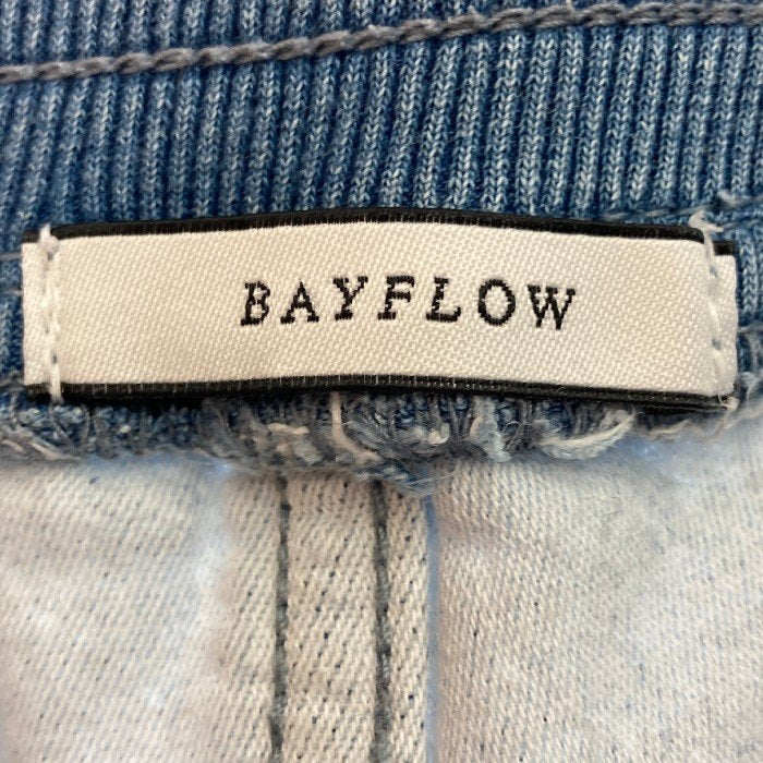 BAYFLOW ベイフロー スウェットデニム ジョガーパンツ ブルー BM1711KI02 Size 3 瑞穂店