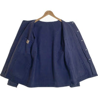 70's~ BEAU-FORT ビューフォート French Work Coverall ワークジャケット マウンテンタグ ナス紺 Size XL相当 福生店