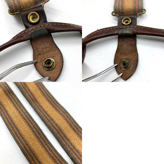 WAREHOUSE ウエアハウス Lot 6038 TURN OF CENTURY SUSPENDERS D.DIGGER サスペンダー ブラウン 瑞穂店