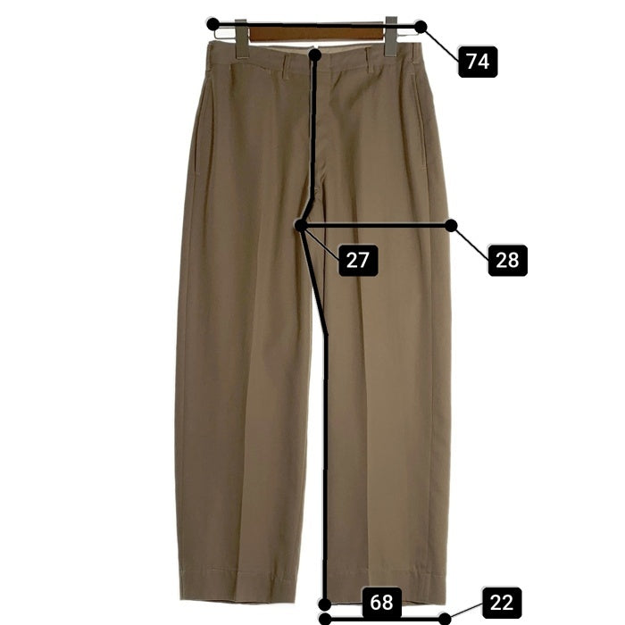 50's 60's NOVAKOFF BROS. (ROYAL CLOTHING CO. INC.) ノバコフ・ブラザーズ ロイヤル クロージング MILITARY TROUSER CHINO PANTS  ミリタリー チノ トラウザー パンツ ベージュ Size ウエスト約76cm 福生店