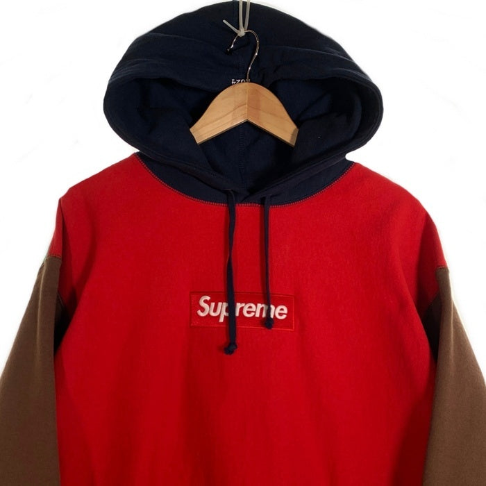 SUPREME シュプリーム 24AW Box Logo Hooded Sweatshirt Multi ボックスロゴ プルオーバーフーディー パーカー レッド マルチ Size L 福生店