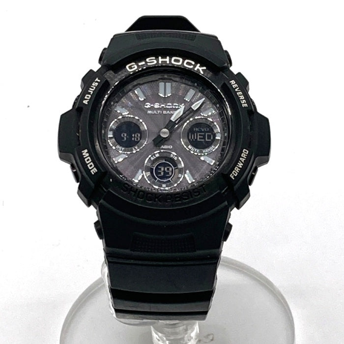 CASIO カシオ G-SHOCK AWG-M100BW 電波ソーラー腕時計 ブラック 瑞穂店