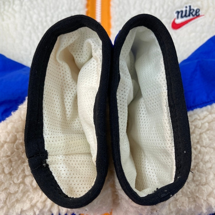 NIKE ナイキ ジップアップ フリースジャケット ホワイト ベージュ ブルー BV3722-133 Size XL 瑞穂店