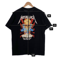 METALLICA メタリカ プリントTシャツ ブラック against Size XL 福生店