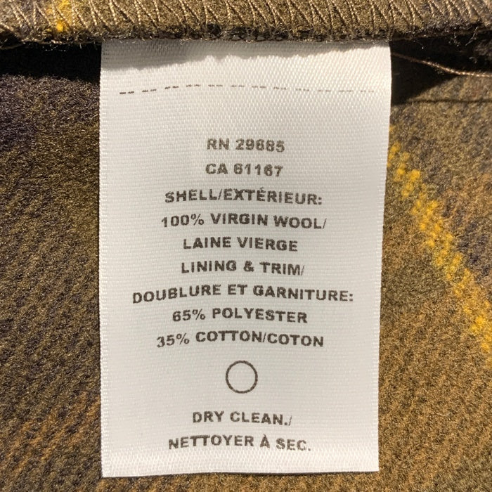PENDLETON ペンドルトン ウールシャツ ブラウン RK354 厚手 Size L 相当 福生店