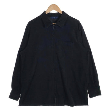 90-00's Penningtons ベロア ジップアップシャツ ブラック Size L 相当 福生店