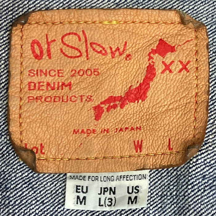 orslow オアスロウ 1stタイプ デニム トラッカージャケット Gジャン インディゴ sizeL 瑞穂店