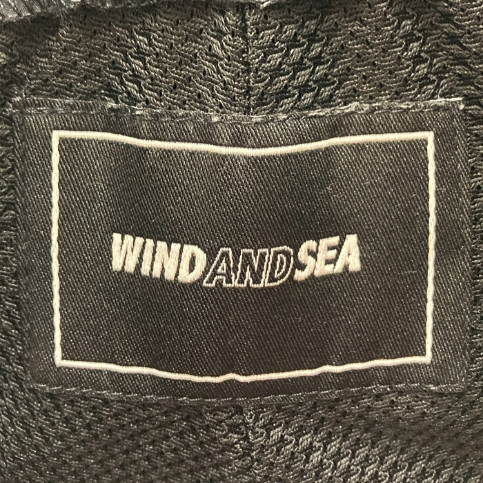 WIND AND SEA ウィンダンシー ナイロン トラックパンツ ブラック WDS-O-SSD-24-Q4-PT-01 Size M 瑞穂店