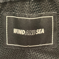 WIND AND SEA ウィンダンシー ナイロン トラックパンツ ブラック WDS-O-SSD-24-Q4-PT-01 Size M 瑞穂店
