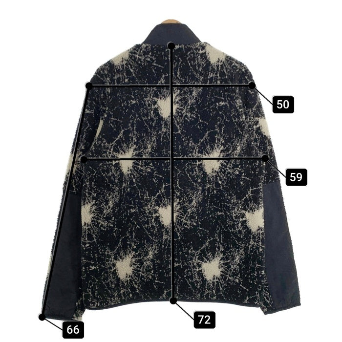 WELCOME SKATEBOARDS ウェルカムスケートボード Shattar Full-Zip Sherpa Fleece ボアフリースジャケット ジップアップ ブラック Size L 福生店