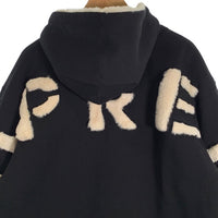 SUPREME シュプリーム 22AW Faux Fur Lined Zip Up Hooded Sweatshirt フェイクファー ライン ジップアップ スウェットパーカー ブラック Size L 福生店