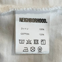 NEIGHBORHOOD ネイバーフッド 22SS NH-1/C-TEE.LS プリント ロングスリーブTシャツ ホワイト Size L 福生店