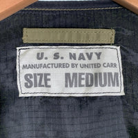 United Carr ユナイテッドカー U.S. NAVY 米海軍 M-65 キルティングベスト ウッドランドカモ Size M 福生店
