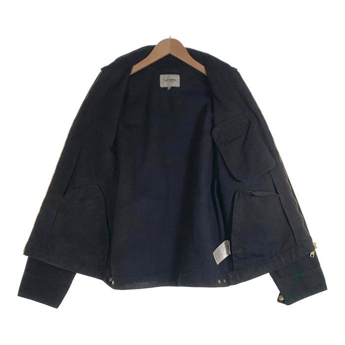 Carhartt WIP カーハートワークインプログレス DETROIT JACKET デトロイトジャケット ダック地 裏地なし ブラック 2 I034819.00E Size M 福生店