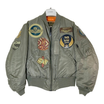 AVIREX アヴィレックス TOP GUN MA-1 フライトジャケット オリーブ sizeM 瑞穂店