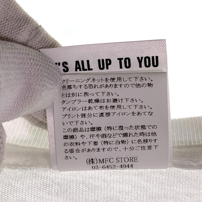 EXAMPLE エグザンプル バックバンダナサークルプリント Tシャツ ホワイト Size XL 福生店