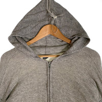 70`s Healthknit ヘルスニット ダブルフェイス ジップアップスウェットパーカー グレー USA製 Size XL(46-48) 福生店