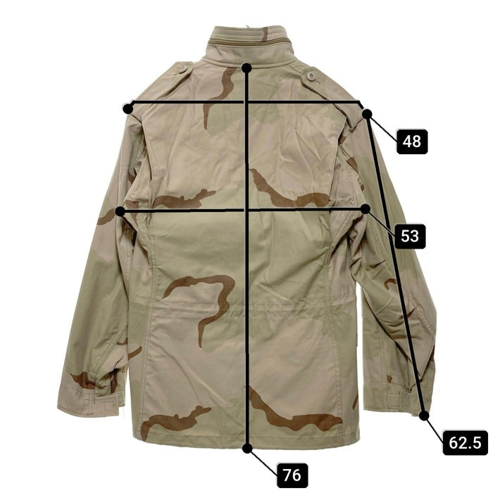 US ARMY 米軍 99年会計 M-65 フィールドジャケット デザートカモ ブラウン sizeS-R  (1) 瑞穂店