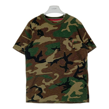 Supreme シュプリーム カモフラージュ ポケットTシャツ カーキ sizeM 瑞穂店