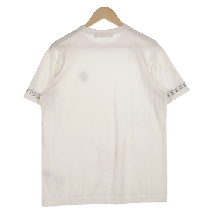 Louis Vuitton ルイヴィトン 24SS モノグラムジャガードロゴ クルーネックTシャツ 半袖 ホワイト RM242MQ Z34 HRN42W Size M 福生店