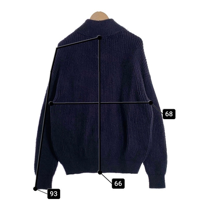 DAYDREAM デイドリーム ovy Cotton Shaggy Drivers Knit シャギードライバーズニット ネイビー 2024015 Size L 福生店