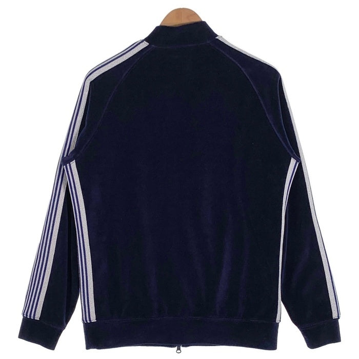 Needles ニードルス R/C Velour Track Jacket ベロア ジップアップ トラックジャケット ネイビー Size M 福生店
