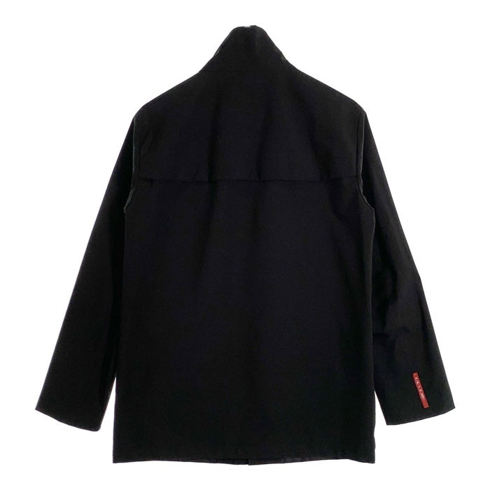 PRADA SPORT プラダスポーツ スタンドカラー ポリエステル ナイロン ジップアップジャケット ブラック WIND STOPPER SGV980 Size 46 福生店