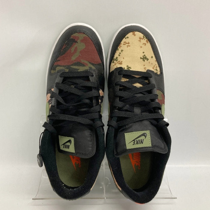 NIKE ナイキ DH0957-001 DUNK LOW SE BLACK MULTI CAMO ダンク ローカットスニーカー グリーンカモ マルチ  size27.5cm 瑞穂店