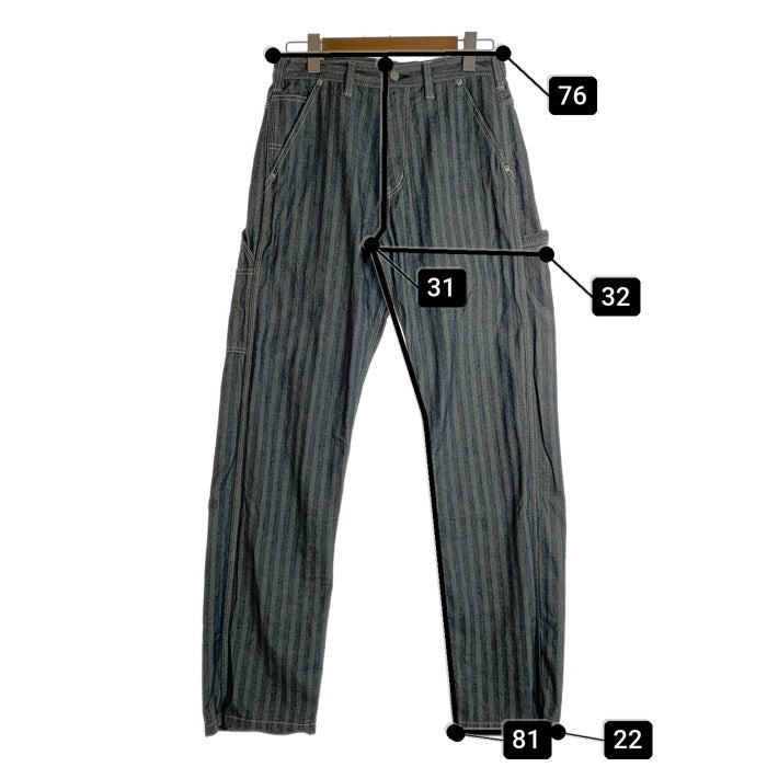 児島ジーンズ ヘリンボーン ペインターパンツ グレーSize 32 福生店