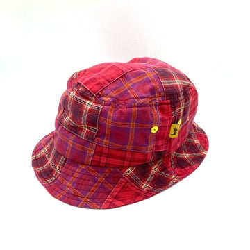 Stussy ステューシー マドラスチェック バケットハット レッド sizeL-XL 瑞穂店