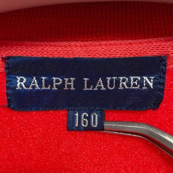 RALPH LAUREN ラルフローレン ライントラックジャケット レッド Size160 瑞穂店