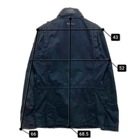 DIESEL ディーゼル 加工 ミリタリージャケット ブラック Size S 瑞穂店