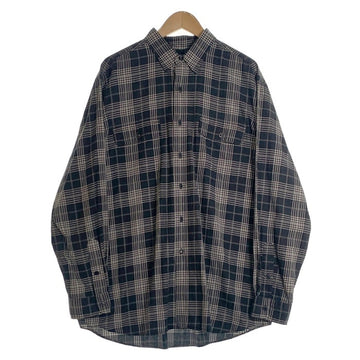 90's Polo by Ralph Lauren ポロラルフローレン BENFORD チェックシャツ ブラック ホワイト Size XXL 福生店