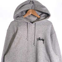 STUSSY ステューシー Eye Graffic Hoodie アイ グラフィック プルオーバー フーディー パーカー グレー Size XL 福生店