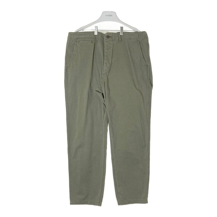 STANDARD CALIFORNIA スタンダードカリフォルニア ヘリンボーン テーパードパンツ オリーブ size36 瑞穂店