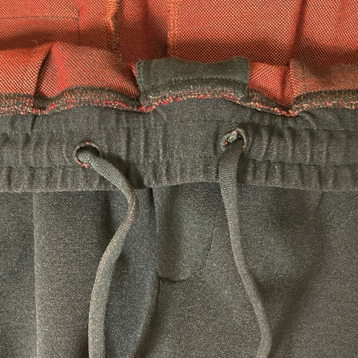 FENDI フェンディ FB0496 A6TH ズッカ柄 ストライプ トラックパンツ ブラック size52 瑞穂店