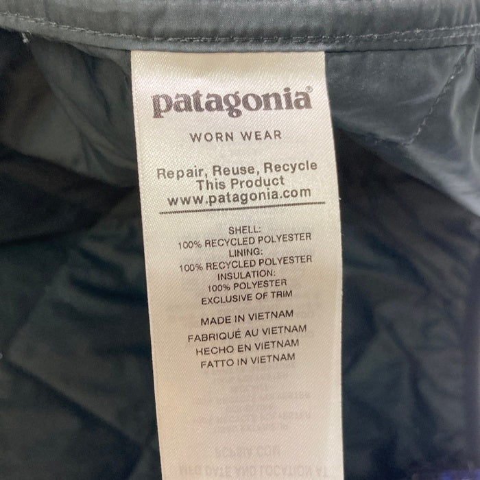 Patagonia パタゴニア 27610FA19 ダイアモンド キルト ボマー フーディ ブラック sizeXL 瑞穂店