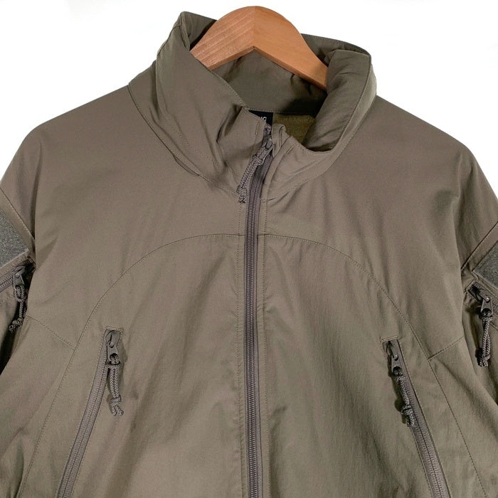 WAIPER.INC ワイパーインク LEVEL5 PERTEX UNLIMITED STRETCH FABRIC ソフトシェル ミリタリー ジャケット  グレー WP1079 Size S 福生店