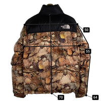 SUPREME シュプリーム 16AW THE NORTH FACE ノースフェイス Leaves Nuptse Jacket ヌプシジャケット リーブス ダウン ND51602I Size S 福生店