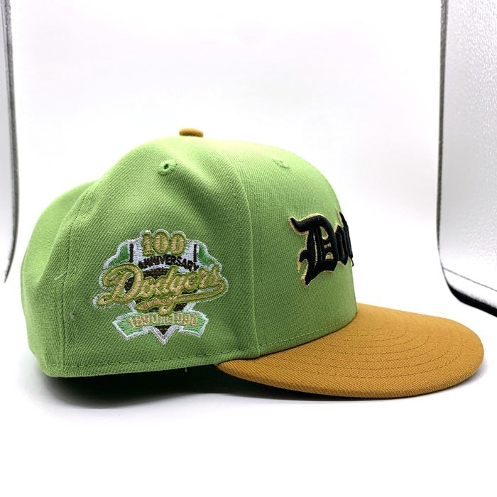 New Era ニューエラ ロサンゼルス・ドジャース HOME GAME別注 59FIFTY ベースボールキャップ グリーン ベージュ Size 7 3/4 (61.5cm) 福生店