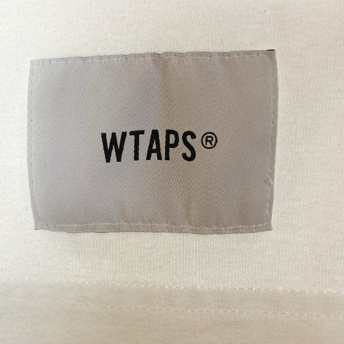 WTAPS ダブルタップス 19SS 191ATDT-CSM13 GPS DESIGN TEE デザイン Tシャツ ホワイト size01 瑞穂店