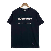 M&M custom performance エムアンドエム 4ネーム プリントTシャツ コラボ ブラック Size L 福生店