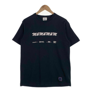 M&M custom performance エムアンドエム 4ネーム プリントTシャツ コラボ ブラック Size L 福生店
