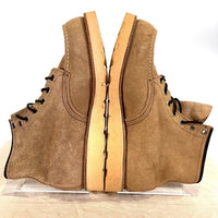 90's RED WING レッドウィング The Irish Setter Sport Boot アイリッシュセッター スポーツ ブーツ 犬タグ ベージュ 08173 USA製 Size US8 1/2 E (26.5cm) 福生店