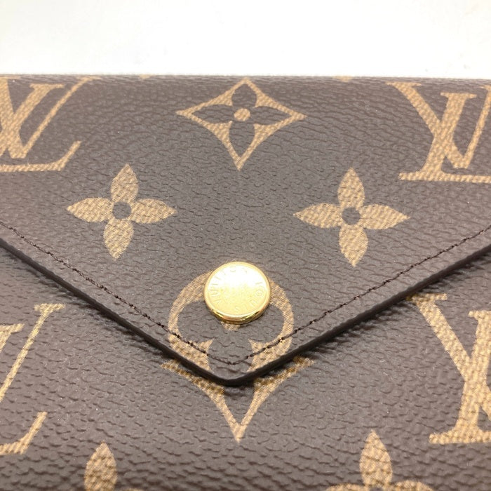 LOUIS VUITTON ルイヴィトン モノグラム ポルトフォイユ ヴィクトリーヌ 三つ折り財布 ブラウン ICチップ M62472 瑞穂店