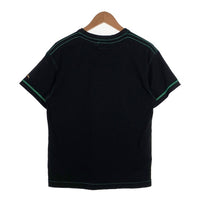 EVISU エヴィス カモメプリント Tシャツ ブラック ステッチグリーン Size 38 福生店