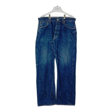 WAREHOUSE ウエアハウス 1001XX ボタンフライ セルビッジ デニムパンツ インディゴ size34 瑞穂店